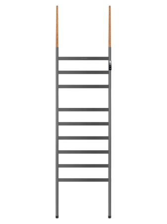 Полотенцесушитель электрический напольный WONZON & WOGHAND BREMEN, Темный графит (WW-A207-GM), артикул WW-A207-GM