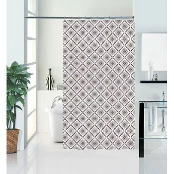 Штора для ванной комнаты Savol S-ZJB1820E, узор