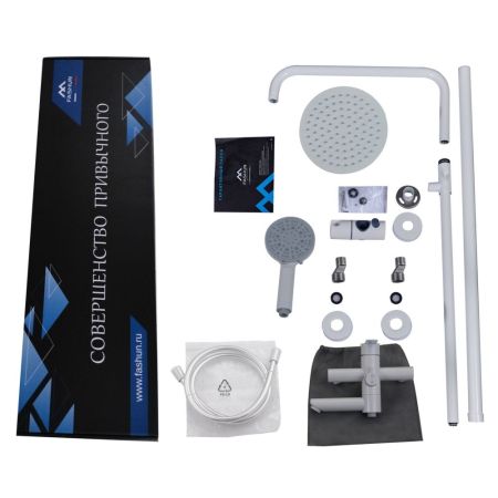 Душевая система FASHUN A52401N-8A, белый