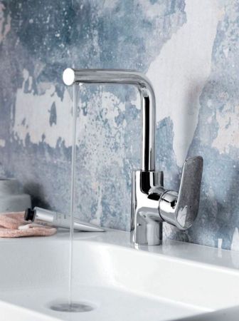 E72278-CP смеситель ALEO умывальник с д/к (хром)