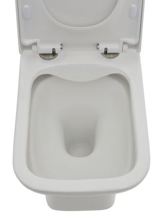 AQM1004 Унитаз напольный Rimless с сиденьем SoftClose, горизонтальный выпуск. 615x350x410мм AQM1004 Унитаз напольный Rimless с сиденьем SoftClose, горизонтальный выпуск. 615x350x410мм