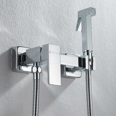 Гигиенический душ со смесителем Shevanik S137, хром
