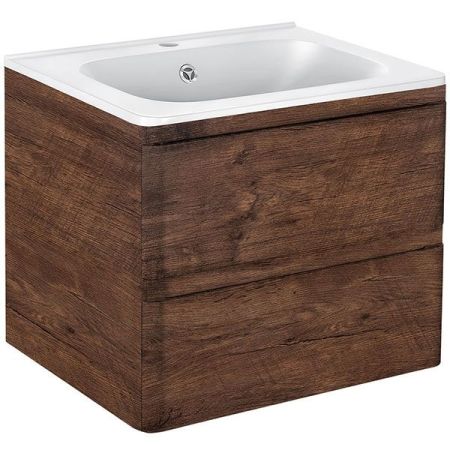 Тумба под раковину Vincea Vico VMC-2V600RW подвесная R.Wood, артикул VMC-2V600RW
