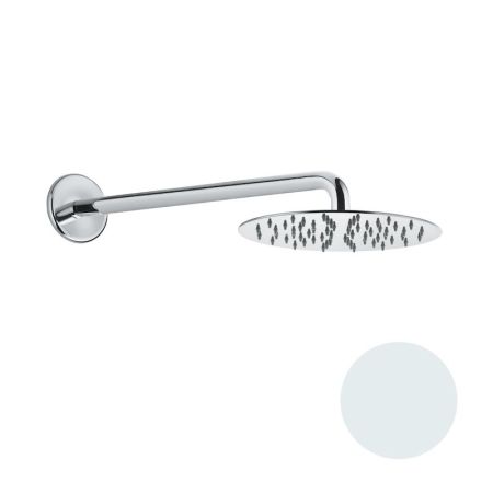 Верхний душ ультратонкий с кронштейном Fiore 30BB8630, белый, артикул 30BB8630