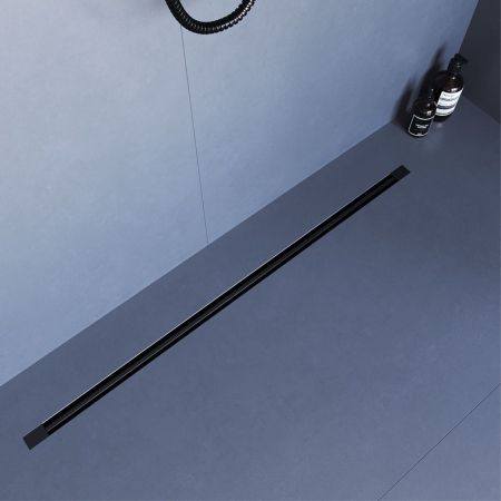 Душевой трап обрезной - SDR-50B - черный (600), артикул 76215060-04