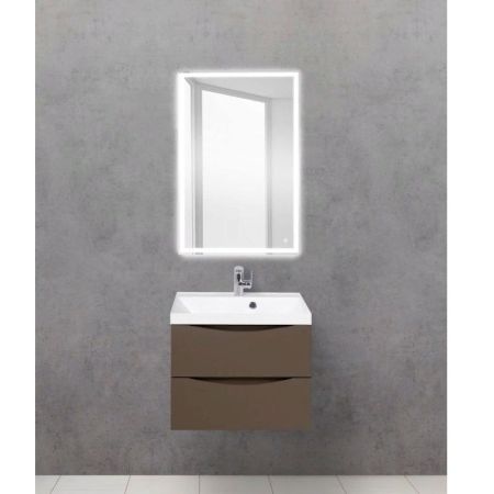 Зеркало BelBagno SPC-GRT 90 с кнопочным выключателем с подсветкой, артикул SPC-GRT-900-600-LED-BTN