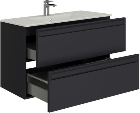 Тумба под раковину Allen Brau Eclipse 100 1.E1003.AM 2.0 антрацит матовый, артикул 1.E1003.AM 2.0