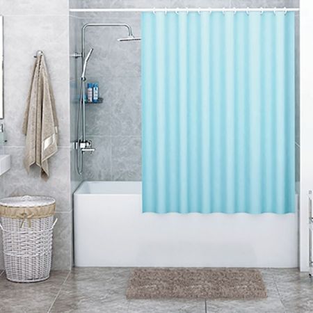 Штора для ванны WasserKRAFT Oder SC-30201 Голубая, артикул SC-30201