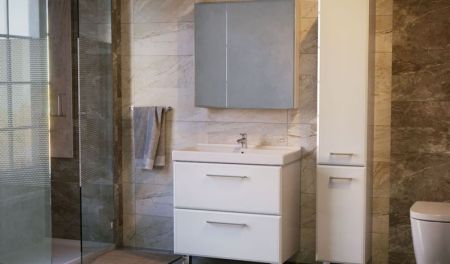 Тумба под раковину Raval Fest 80 Белая, артикул Fes.01.80/N/W