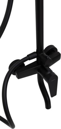 Душевая стойка Allen Brau Eclipse 5.E1007-31 черный матовый, артикул 5.E1007-31