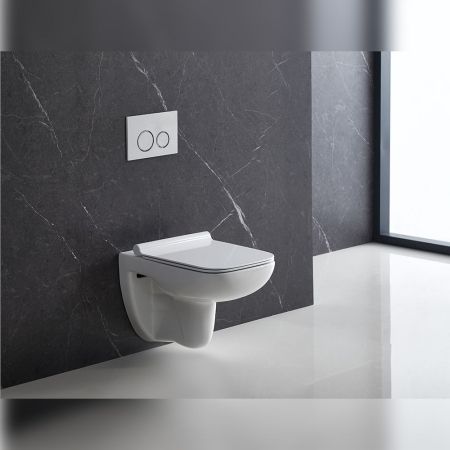 Унитаз подвесной Terminus Ното 04W50х35W, белый, артикул 04W50х35W