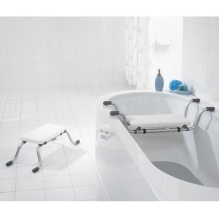 Сиденье для ванны Ridder Assistent А0042001 Хром, Белый, артикул А0042001