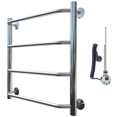 Электрический полотенцесушитель Тругор Браво 1 элТЭН 60x60 Хром, артикул Браво1/элТЭН6060