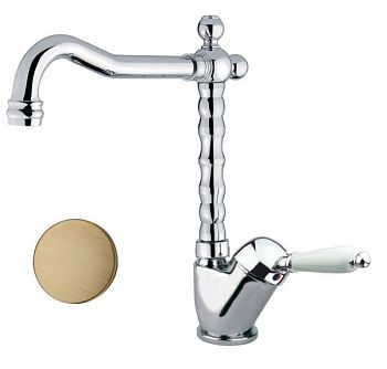 Смеситель для раковины Fiore IMPERIAL 83ZZ2245, бронза