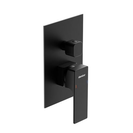 953510300 Gala встраиваемая душевая система со смесителем и изливом, чёрный, артикул 953510300