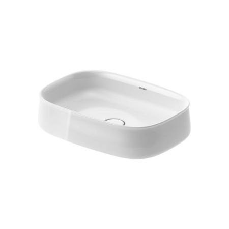 Duravit Zencha Раковина накладная 55х39х14 см, без отв под смеситель, цвет белый гляневый, артикул 2373550079