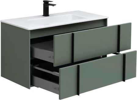 Тумба под раковину Allen Brau Reality 90 1.32006.CGM олива матовый, артикул 1.32006.CGM