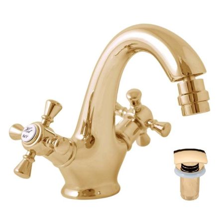 Смеситель для биде Rav Slezak MORAVA MK343.5KZ, золото, артикул MK343.5KZ