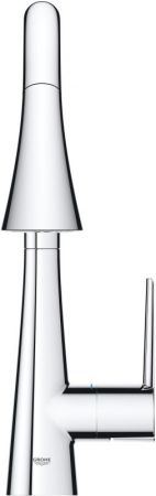 Смеситель для кухни GROHE Zedra New с выдвижной лейкой, хром (32294002), артикул 32294002