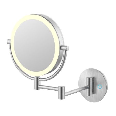 Зеркало косметическое JAVA S-M222L, сатин, артикул S-M222L