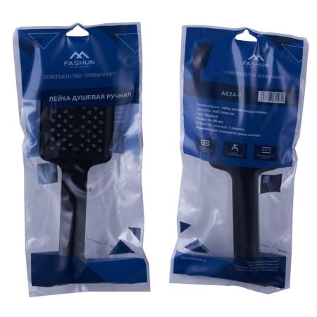 Лейка для душа FASHUN A024-7, чёрный