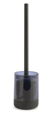 Gedy Nicole, напольный стеклянный ерш, цвет голубой, артикул NC33(05)