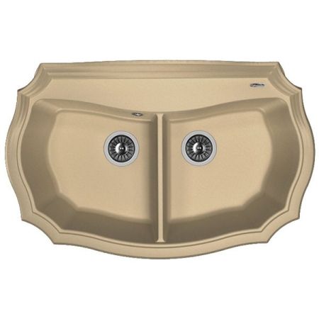 Кухонная мойка Florentina Эмилия 870 20.365.F0870 Антрацит, артикул 20.365.F0870.302