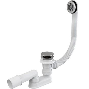 Слив-перелив Alcaplast A505CRM Click-Clack Хром