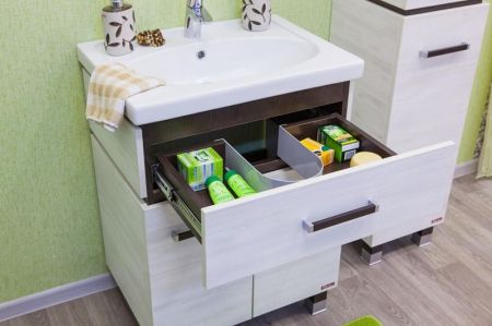 Тумба для раковины Sanflor Техас 60 Н0000001077 Северное дерево, артикул Н0000001077