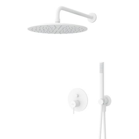 Душевая система с переключателем для верхнего и ручного душа CEZARES LEAF-DSIP-L, артикул LEAF-DSIP-30-L-SR