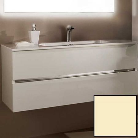 Тумба с раковиной SanVit Кубэ-2 90 kkube2090 в цвете Ral подвесная Желтый глянец