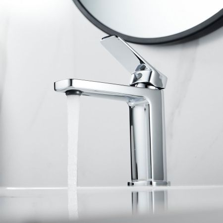 Смеситель для раковины Shevanik S9901, хром