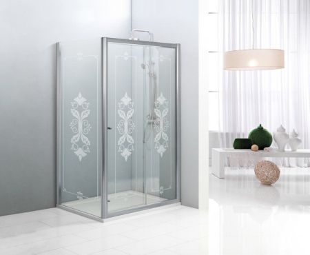 Душевой уголок CEZARES GIUBILEO-AH-1-SCORREVOLE, артикул GIUBILEO-AH-1-120/90-SCORREVOLE-CP-G