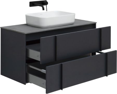 Тумба под раковину Allen Brau Reality 100 1.32007.AM антрацит матовый, артикул 1.32007.AM