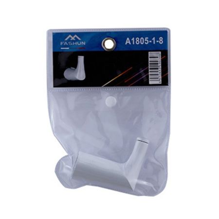 Крючок для ванной комнаты FASHUN A1805-1-8, белый