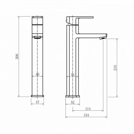 Смеситель для раковины FASHUN A51220-21, бронза