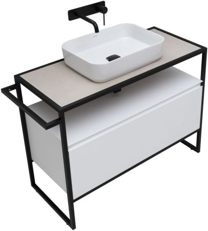 Тумба под раковину Allen Brau Priority 100 1.31003.WM белый матовый, артикул 1.31003.WM