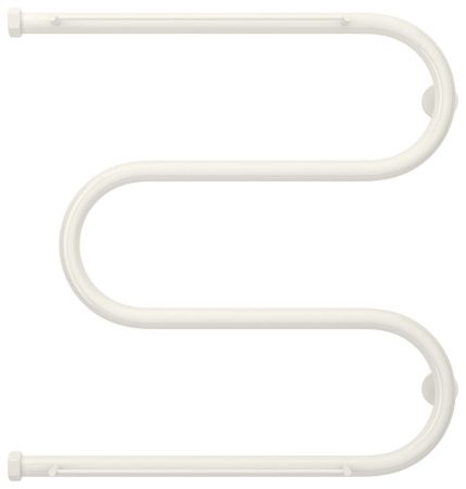 Полотенцесушитель водяной "М-обр.+" 2П 600х600 Н. Г. 1" (Белый)