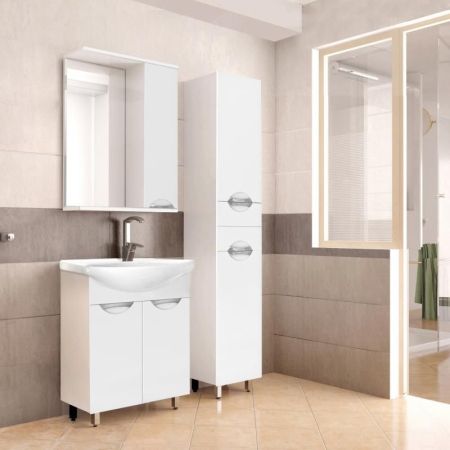 Зеркальный шкаф Style Line Жасмин 65/С, артикул ЛС-00000041