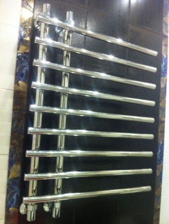 Водяной полотенцесушитель Ника Bamboo ЛБ4 50x60 Хром, артикул ЛБ4 50x60