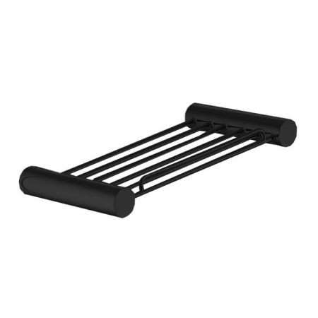 Fima Carlo Frattini Rotola Мыльница в душевую кабину, цвет: чёрный матовый, артикул F6008NS