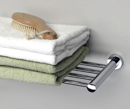 Полка для полотенец WasserKRAFT Donau K-9411 Хром