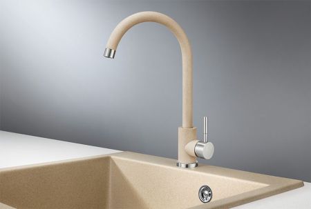 Смеситель для кухни GRANULA (ST-4031, ПЕСОК), артикул ST-4031, ПЕСОК