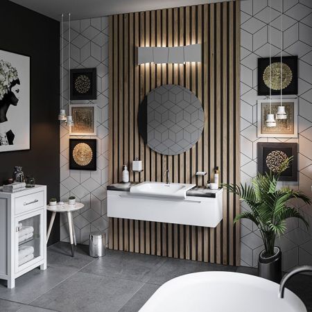 KERASAN Inka Project Раковина INKA 40x40x35,5 с 1 отв под смеситель,цвет белый, артикул 341201*1