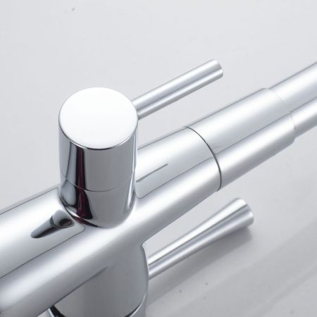 Смеситель для кухни с подключением фильтра Shevanik S528, хром, артикул S528