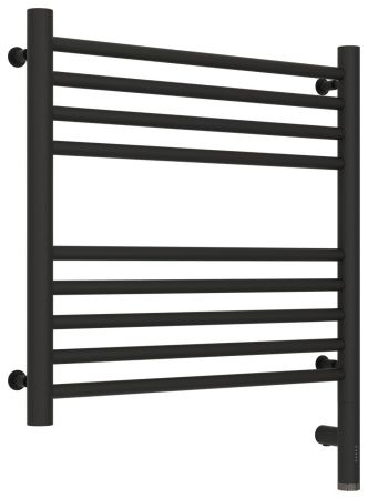 Полотенцесушитель электрический "БОГЕМА 3.0" прямая 500х500 / МЭМ правый (Тёмный титан муар), артикул 15-5805-5050
