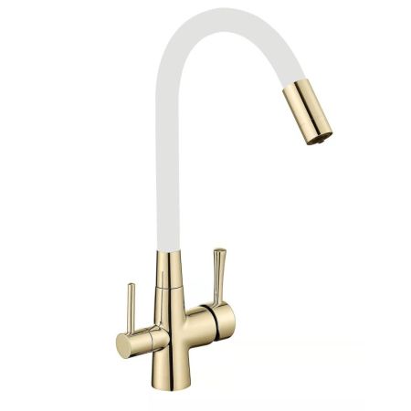 Смеситель для кухни с подключением к фильтру Savol S-L1806B-02, золото