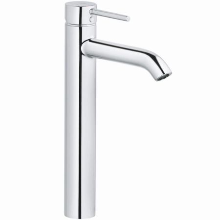 Смеситель для раковины, Kludi, BOZZ, тип открывания воды-однорычажный, тип регулирования воды-керамический картридж, монтаж-на раковину/столешницу, отверстия для монтажа-1, высота, мм-325, вынос излива, мм-170, донный клапан-отсутствует, тип подводки-гибк, артикул 382860576