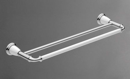 Полотенцедержатель двойной подвесной ART&MAX BIANCHI AM-E-2609-D, артикул AM-E-2609-D-Br