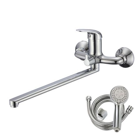 Смеситель для ванны WesnaArt LUCH LUC15-320, хром, артикул LUC15-320